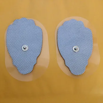 

DHLFreeshipping 4000pcs/lot(2000 pairs) 7.5*4.8cm non-woven Hand shape Tens Electrode Pads for Digital Therapy Machine Massager