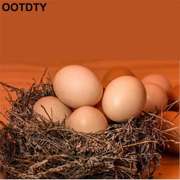 

Bulk Set Of 6Pcs Bouncy Eggs Realistic Fake Rubber Bouncing Balls Pet Toy Prank Joke Toy