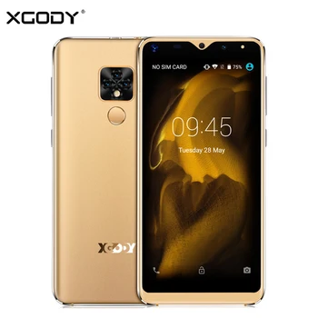 Перейти на Алиэкспресс и купить XGODY mate 20 Мини-смартфон 5,5 дюйм18:9 Android 9,0 Face ID 1 Гб + 16 Гб четырехъядерный мобильный телефон 2500 мАч 3g Две sim-карты 5Мп мобильный телефон