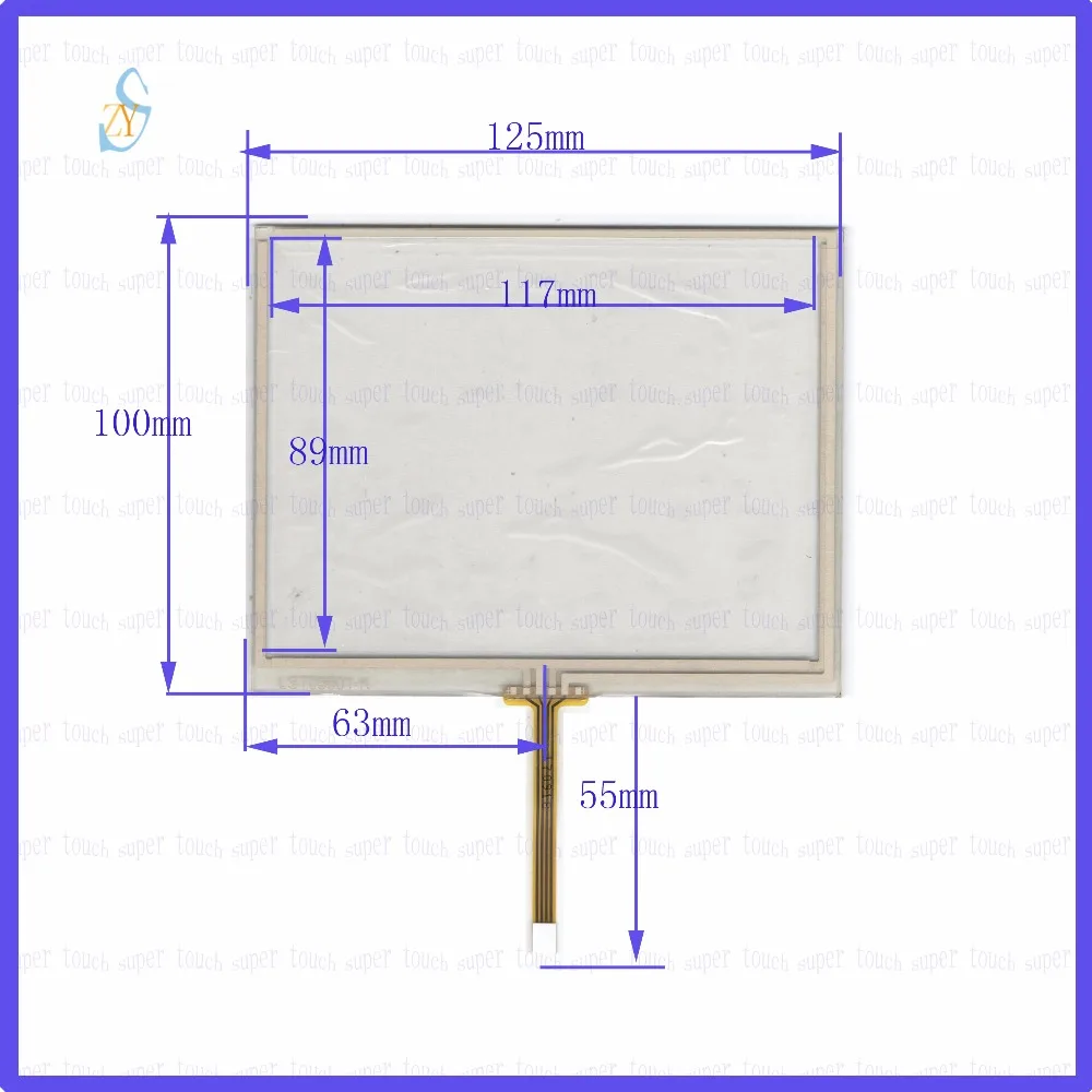 

ZhiYuSun 125mm*100mm LST05601 5.6inch Touch Screen glass resistive USB touch panel 125*100 TOUCH SCREEN this is compatible