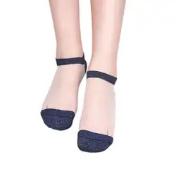 Новые милые Для женщин летние Прозрачные шелковые носки-башмачки Женская мода анти крюк тонкие носки женские Повседневное короткие носки