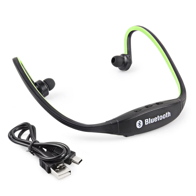 Разноцветные беспроводные Bluetooth стереонаушники S9 Спортивная гарнитура с