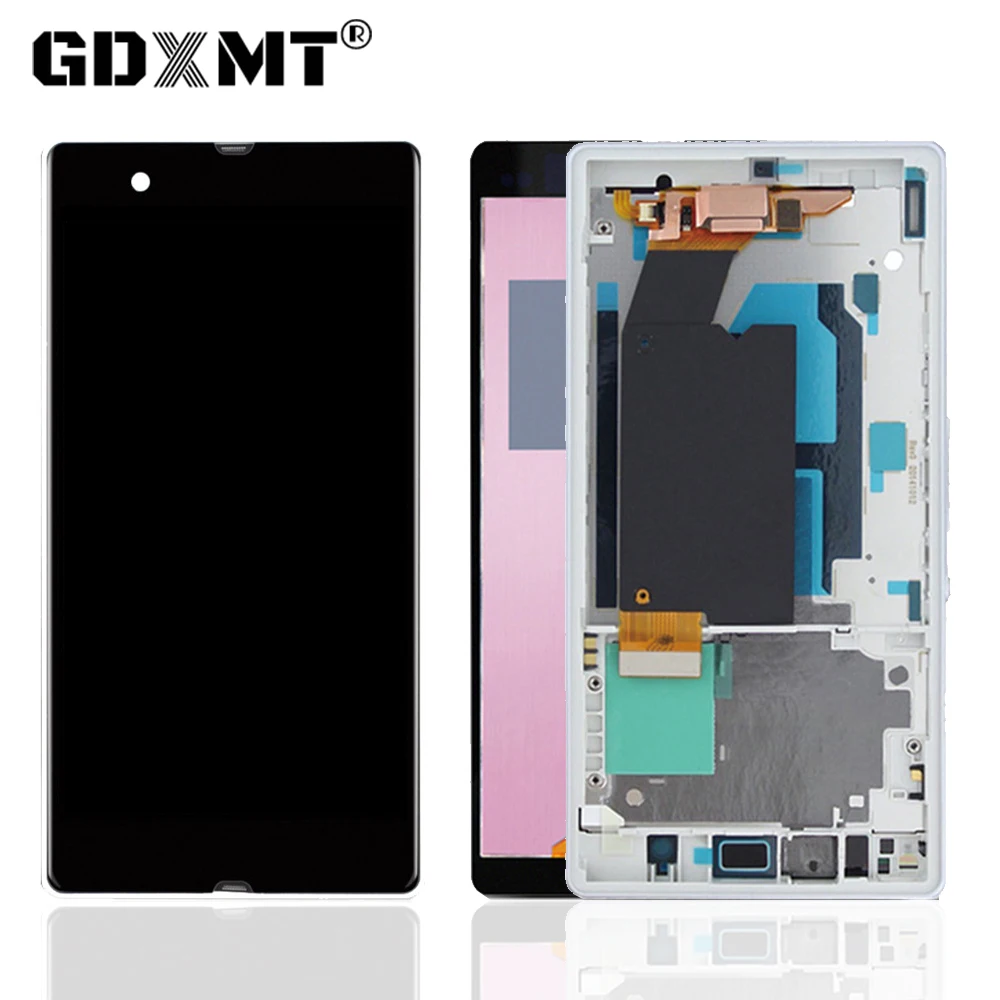 5 0 дюймовый дисплей для SONY Xperia Z lcd сенсорный экран дигитайзер с рамкой L36H C6603 C6602 |