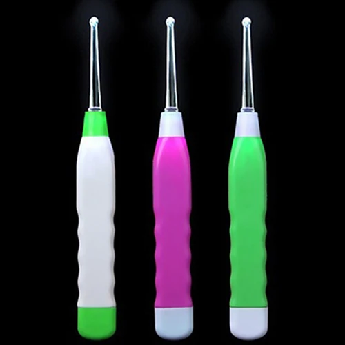 

Kids LED Light Ear Remover Fast Clean Safe Painless Cleaner + Irrigation Syringe