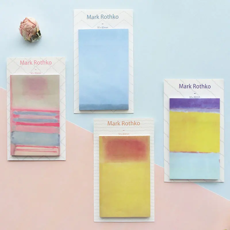 

Retro Illustrations Dusk Self-Adhesive N Times Memo Pad Sticky Notes Bookmark School Office Supply