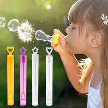 

JOCESTYLE Empty Plastic Bubble Soap Bottle Tube Birthday Party Wedding Decor Kids Ideal Toys Gift Funny Game Playing Prop Gadget