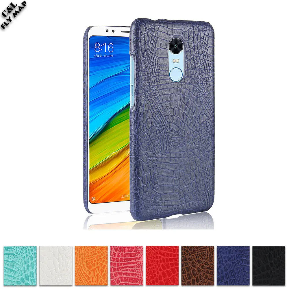 Чехол из крокодиловой кожи для Xiaomi Redmi 5 TW CN HK 16 ГБ 32 жесткий защитный чехол