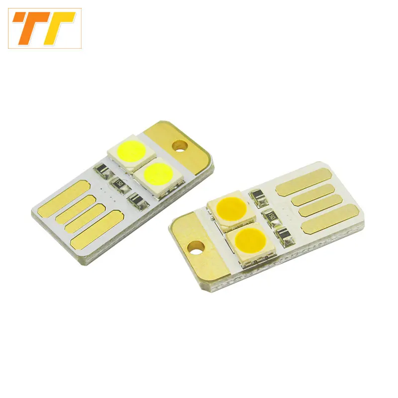

2pcs lot Mini USB Power 2 LED Night Light Lamp 5V Warm/cold white Light for Power USB charger Desktop Notebook computer Tablet