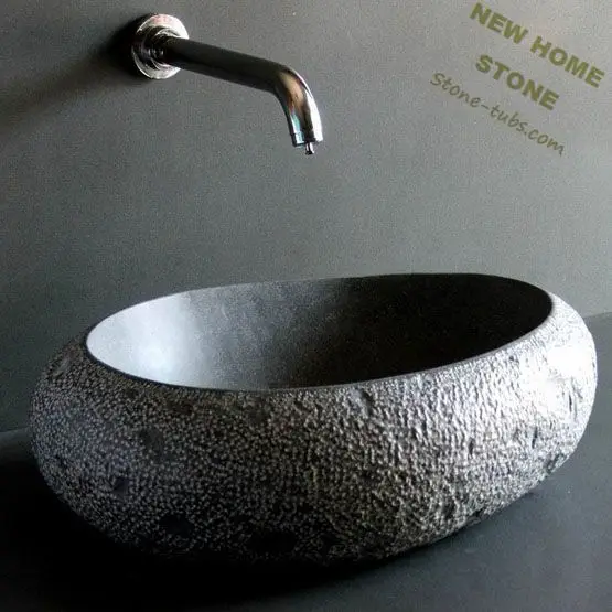 Stone Bowl Sinks Oval Style Countertop Bathroom Sink Blue Granite Antique Vessel Wash Basin From New Home Granit Plugbasin Taps Aliexpress Stone Bowl Sinks Oval Style Countertop