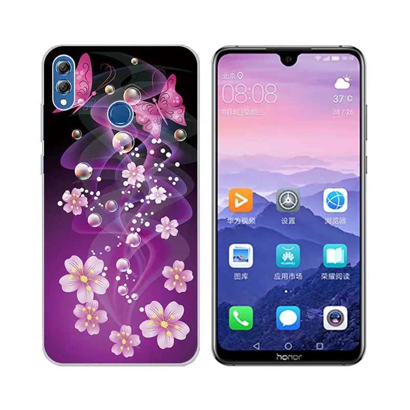 Arvin Soft TPU Case for Huawei Honor 8X Clear Silicone for Huawei Honor 5X 6X V8 8 4X 4A 5C Fundas for Honor 8X Max Protector  (4)