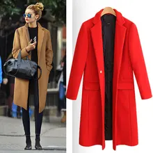 Новое Manteau femme Осень Зима Женское стеганое тонкое элегантное красное шикарное Женское пальто куртка простая Верхняя одежда casaco feminino