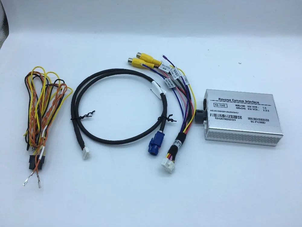 

Smart reverse Camera interface for Audi MMI 3G/3G+ A1/Q3/A4L/A5/Q5/A6L/ A7/Q7/A8L with parking guidelines with rear-view camera