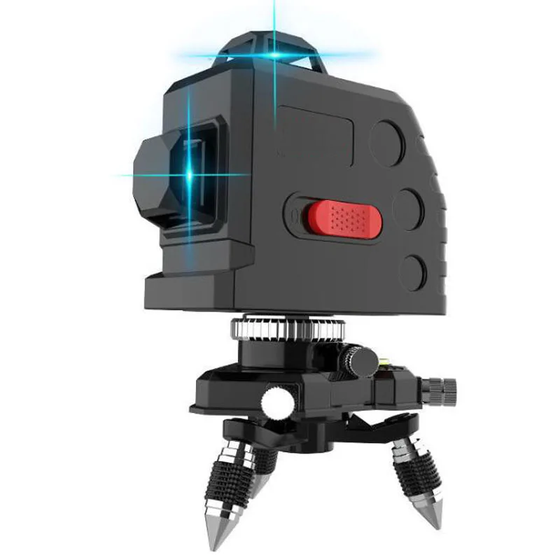 

8-Line 3D Laser Level Self-Balancing 360 Degree Horizontal Vertical Cross-Strength Horizontal Laser Level Level Building Tool