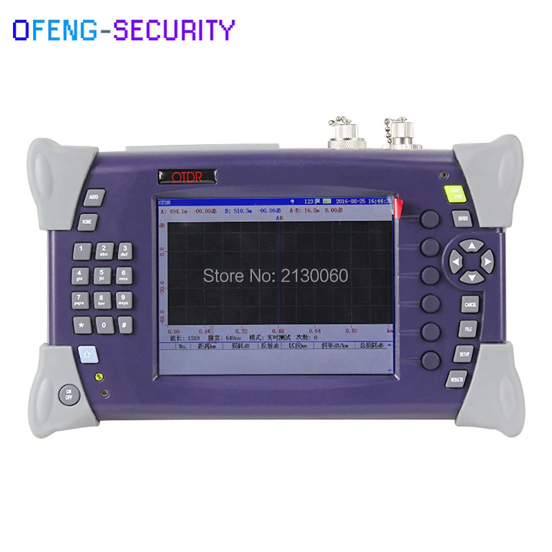 

SM Optical Time Domain Reflectometer Fiber Optic OTDR Tester OTDR-2000 15/16dB