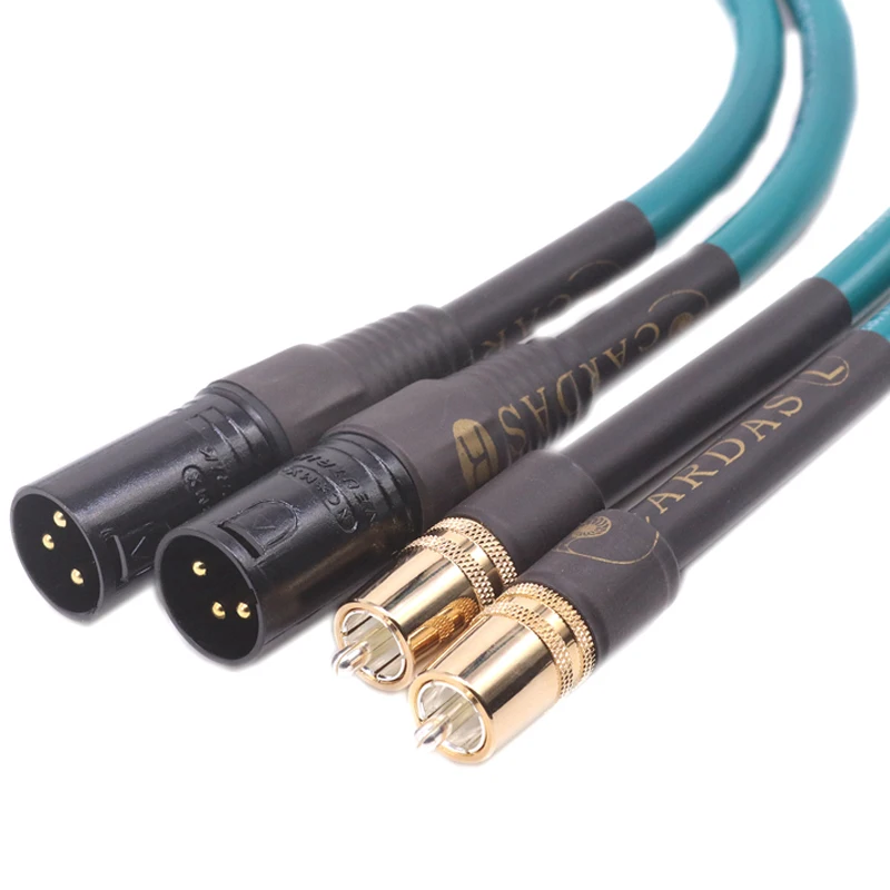 Кабель для подключения HiFi RCA к XLR балансный Разъем plug connector Cross Audio усилитель CD DVD