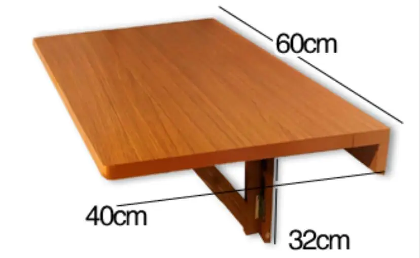 60*40 см многоцелевой настенный подвесной стол складной настенный столик журнальный столик