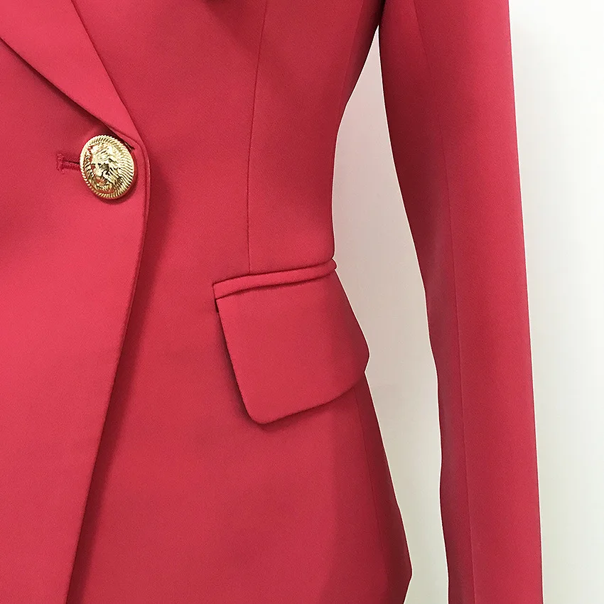 Europe and America women's double-breasted jackets Chic OL elegant blazers coat A537
