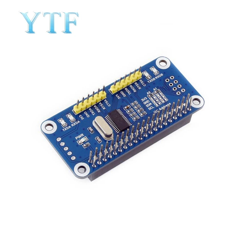 Raspberry Pi 2B/3B +/Zero W последовательная плата расширения Бортовой интерфейс SC16IS752 I2C