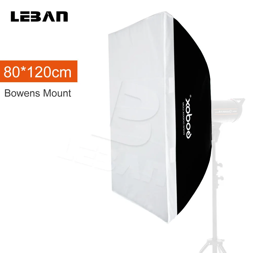 

Godox 32"x 47" 80 x 120cm Bowens Mount Speedlite Studio Strobe Flash Photo Reflective Softbox Diffuser