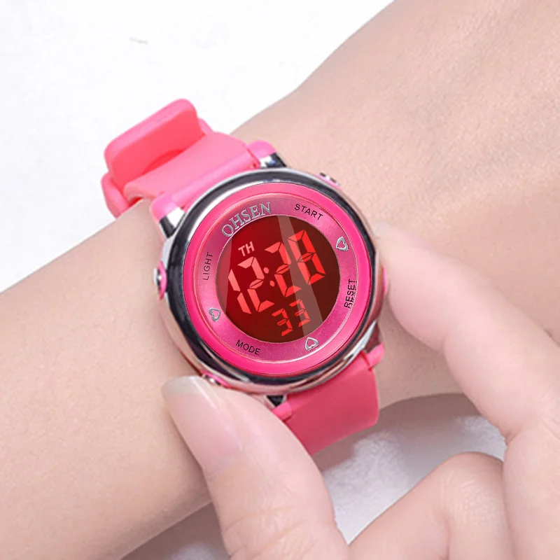 Digital Wrist Watch Female Clock Sports Watches Women Waterproof LED Electronic Watch For Women Outdoor Running Relogio Feminin