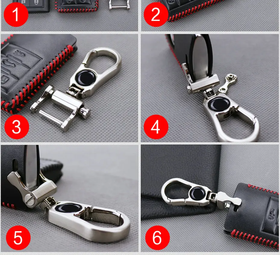 Metal Keychain Car Key Case For Cadillac (17)