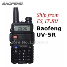 BaoFeng UV 5R Walkie Talkie Two Way Radio FM Transceiver Interphone Dual band DTMF Encoded VOX