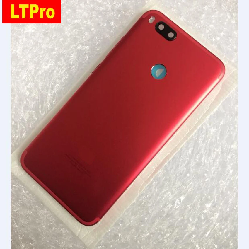 LTPro Высокое качество Новая задняя крышка батарейный корпус чехол для Xiaomi mi A1 mi A1 MA1 части телефона+ Кнопки громкости+ объектив камеры