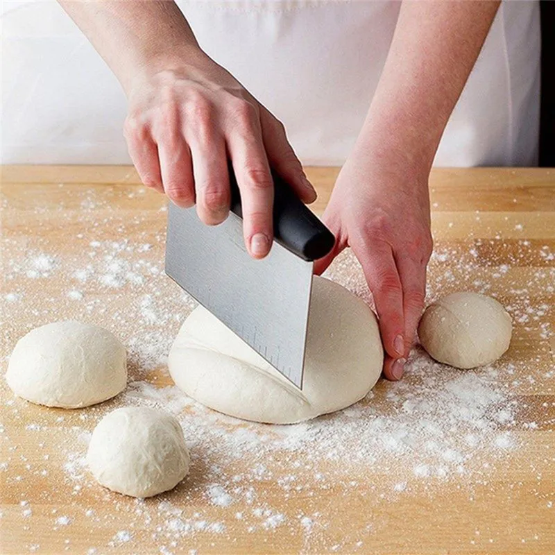 

Stainless Steel Dough Icing Fondant Scraper Cake Decorating Baking Pastry Tools Chef Knife Kitchen Knife