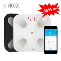 PICOOC напольные весы xiaomi цифровые весы для тела Измерение 13 данных, такие как умные весы с приложением 150 кг - изображение