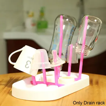 

Practical Drying Rack Cleaning Foldable Dryer Cup Holder Home Storage Nipple Shelf Feeding Baby Bottle Pacifier Drainer Gift