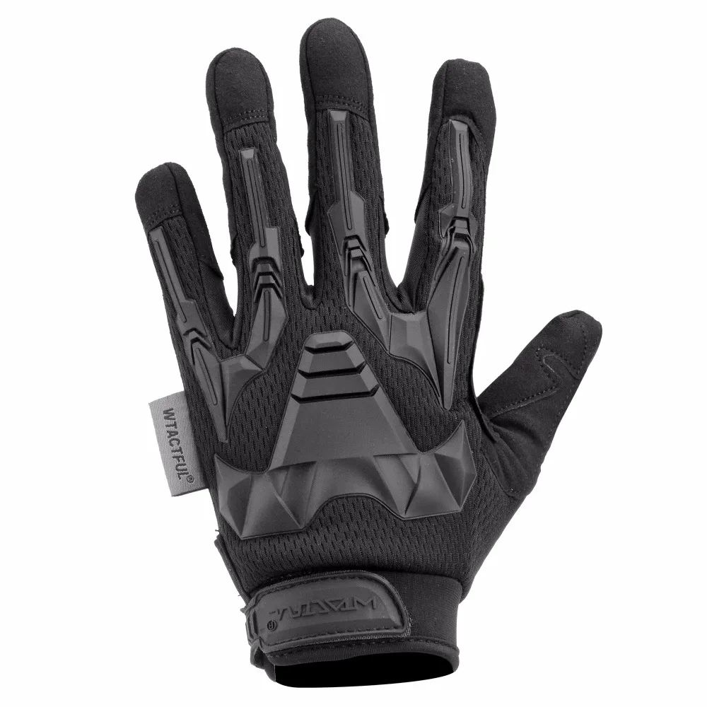 Motocicleta guantes de dedo completo a prueba de niños engranaje protector de goma para deportes al aire libre carreras Motocross ATV Moto hombres motocicleta