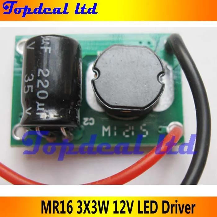 

10pcs 12V 10W LED Driver for 3x3W 9-11V 850mA high Power 10w led chip transformer, free shipping
