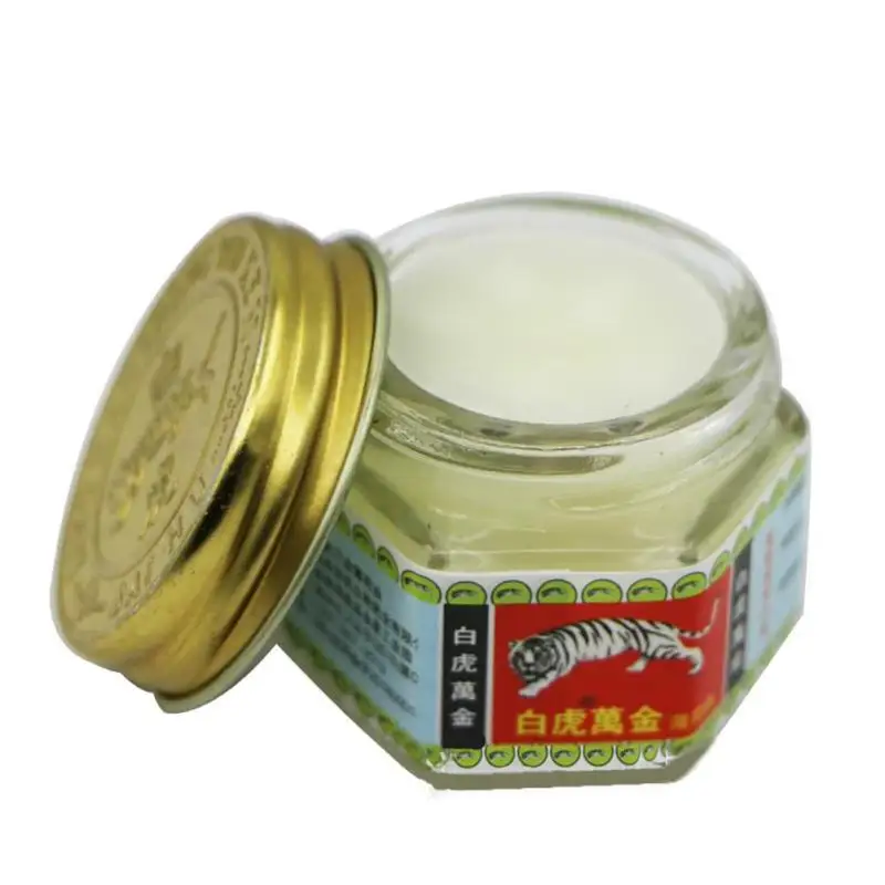 15G White Tiger Balm Insect Bites Pain Relieving Arthritis Joint Pain Body Pain Massage Care Pain Relief Ointment Soothe itch Z3 pain detect