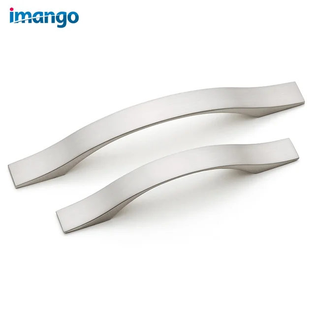 Cheap imango Brand Modern Brushed Drawer Handles Shoe Cupboard knobs Kitchen Furniture Handle Knob Plated Nickel Wardrobe Door Pull Cheap imango Brand Modern Brushed Drawer Handles Shoe Cupboard knobs Kitchen Furniture Handle Knob Plated Nickel Wardrobe Door Pull