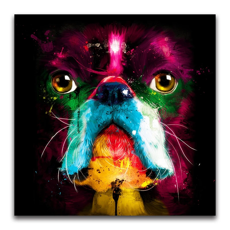 Full Round Diamond mosaic animal Full Square Diamond embroidery Cross stitch dog DIY 3D Diamond painting color
