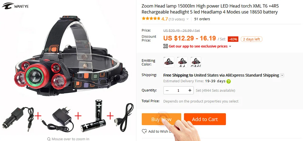 headlight
