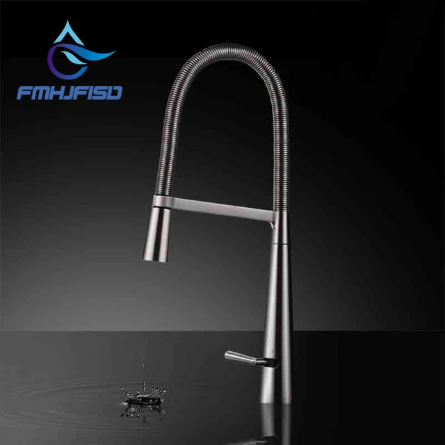 Best Price  Kitchen Faucet Sink Pull Out 360 Degree Rotation Single Handle Hot And Cold Mixer Taps