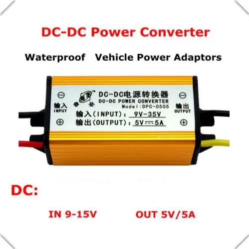 DC-DC, 12 В, 24 В до 5 В, 5A понижающий преобразователь понижающий модуль питания автомобиля светодиодный мощность