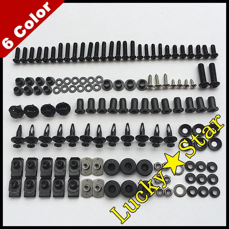 

Full Body Fairing Bolt Screw Fastener Fixation Kit 100% For HONDA CBR900RR CBR900 CBR 900 900RR 893 1993 1994 1995 1996 1997 BLA