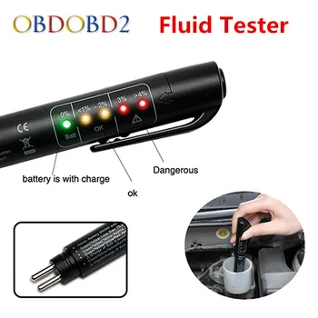 

Best Quality Brake Fluid Tester Mini Electronic Pen With 5 LED For DOT3/DOT4 Car Vehicle Diagnostic Tools Car Accessories