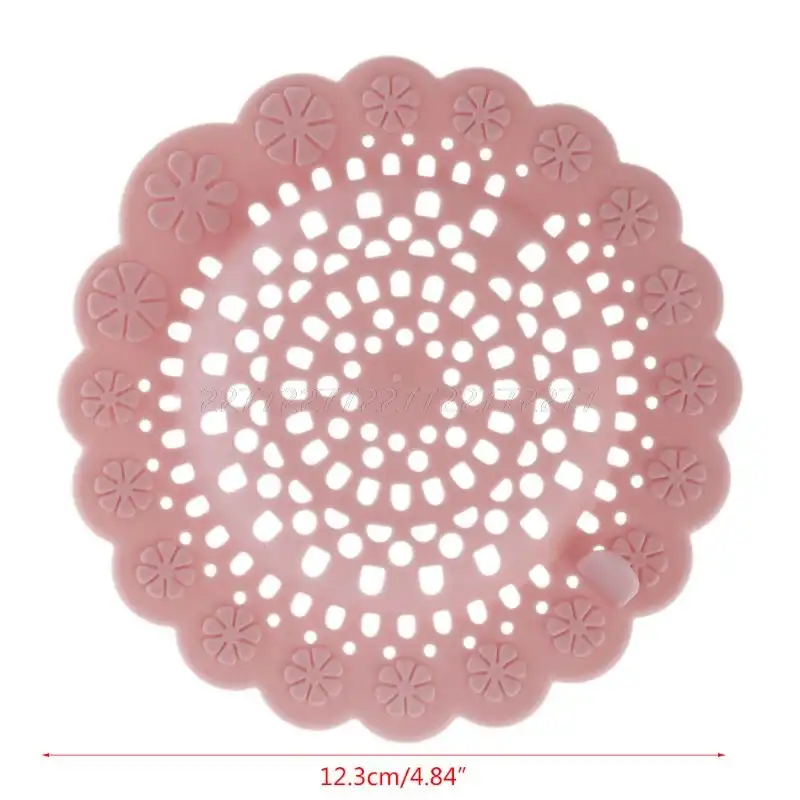 Hair Catcher Bath Drain Shower Tub Strainer Sink Cover Trap Basin Stopper Filter N24 Dropship