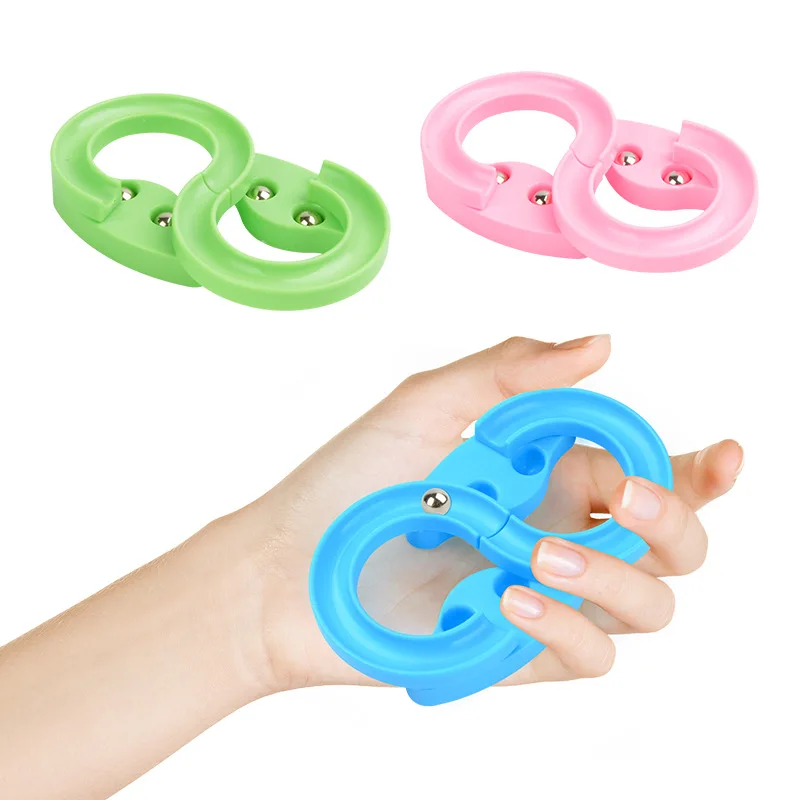 Hot selling Mini track Finger Decompression Toys Children s Sensory Training Puzzle Toys Palm Fingertip Children 5