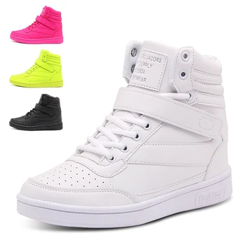 

2018 Winter PU SKY Leather Kids Shoes Height-increasing Girls shoes Breathable Boys Shoes Candy Color Girls Boot size 35.75-39.5