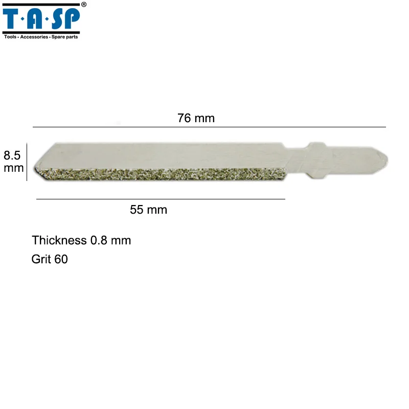 TASP 76 мм Алмазные пилы 5 шт. для каменной кладки с Т-образной зернистостью 50