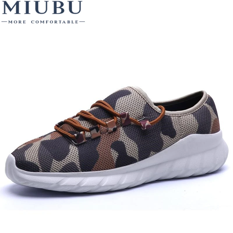 

MIUBU Sneakers Military Camouflage Men Casual Shoes Summer Krasovki Army Green Trainers Ultra Zapatillas Deportivas Hombre