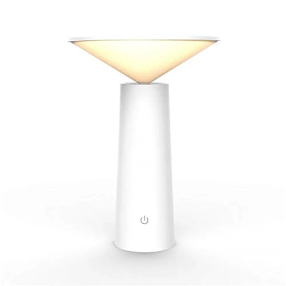 

Bedroom Lamp New Type Smart Modes Shaking Head Table Desktop Light Touch Memory Dimming Led Table Lamps for Living Room Bedroom