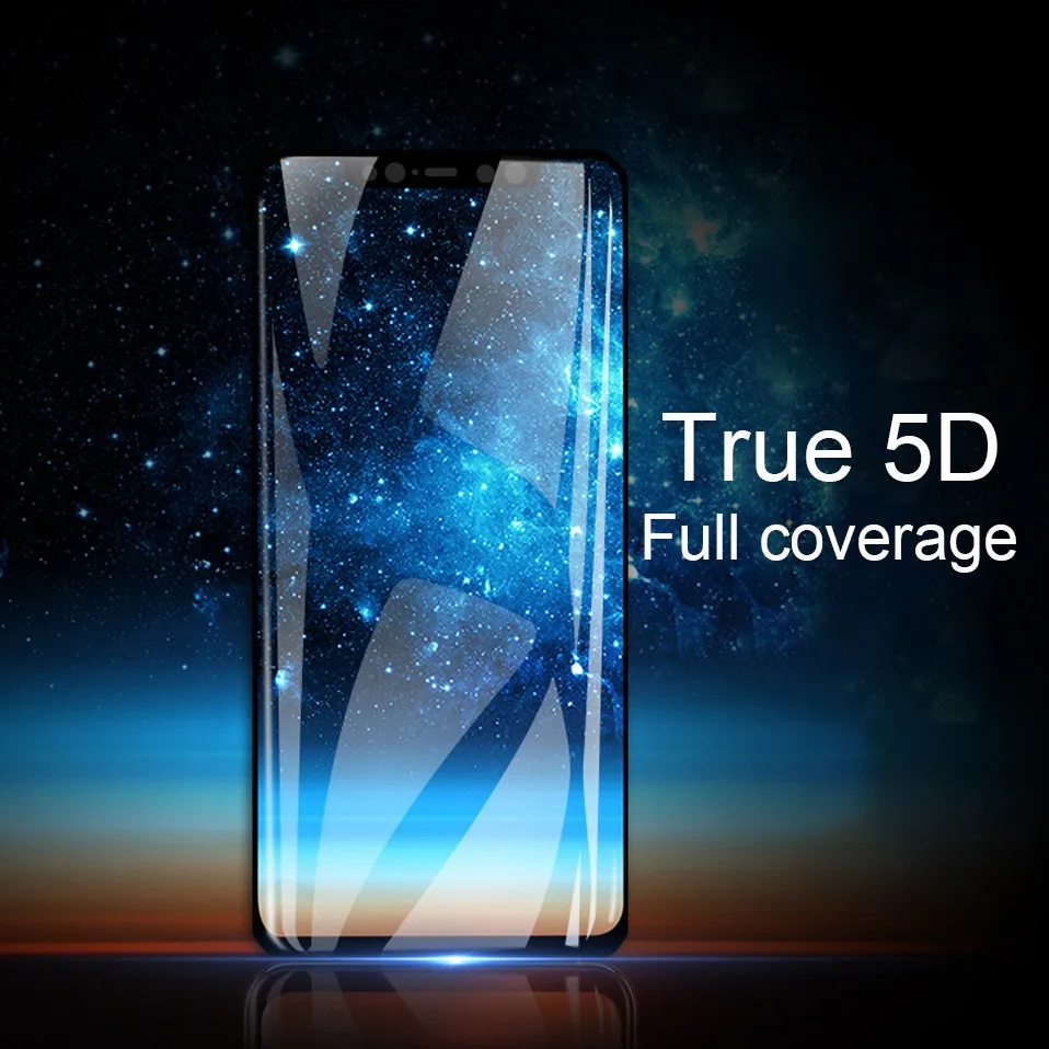 5D Tempered Glass For Huawei Honor 10 Protective Glass Round Curved Edge Full Cover For Huawei Honor10 Honor 10 Screen Protector (8)