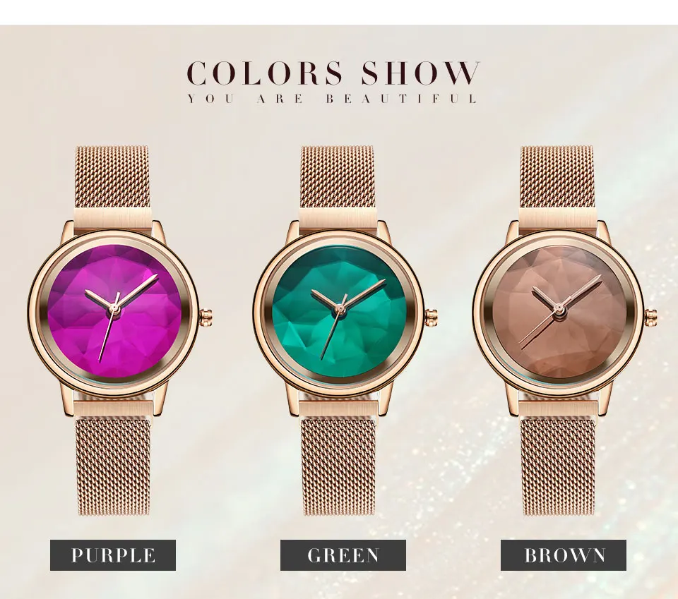 2019 Nova SK Mulheres Pulseira Relógios Reloj Mujer # 8806SS
