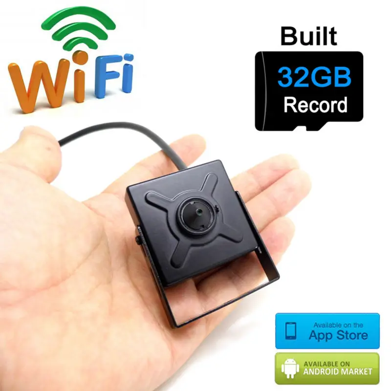 ip camera 720p wifi 32G micro sd card mini font b wireless b font cctv security