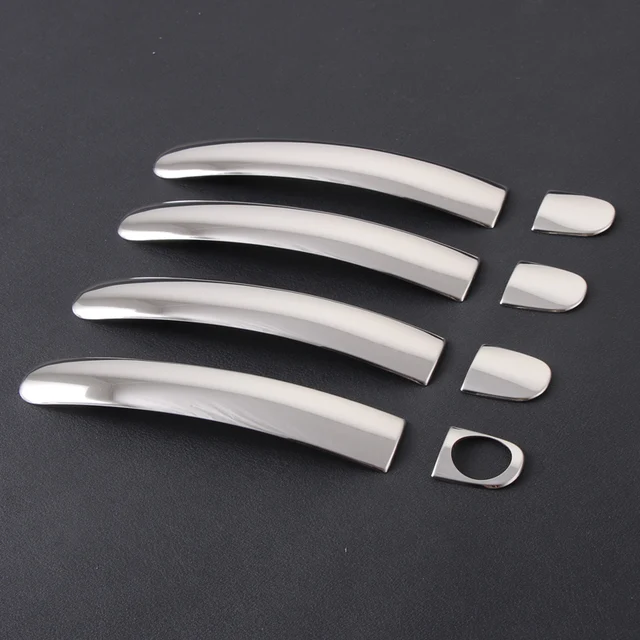 Car Stainless Steel Chrome Door Handle Cover Trim for VW Golf Jetta Mk4 ...